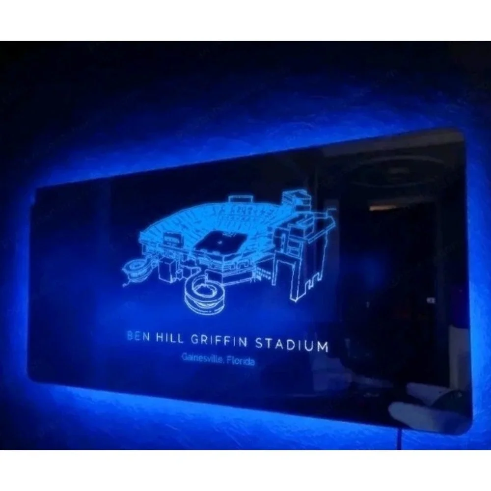 Ben‎ Hill Griffin Stadium Light Up Color Changing Sign